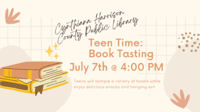 Teen Time: Book Tasting