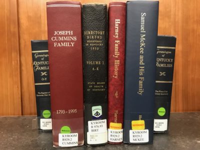 Kentucky Genealogy Books