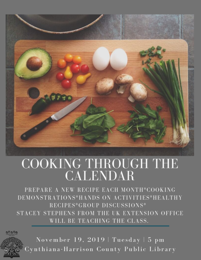 Cooking Through The Calendar