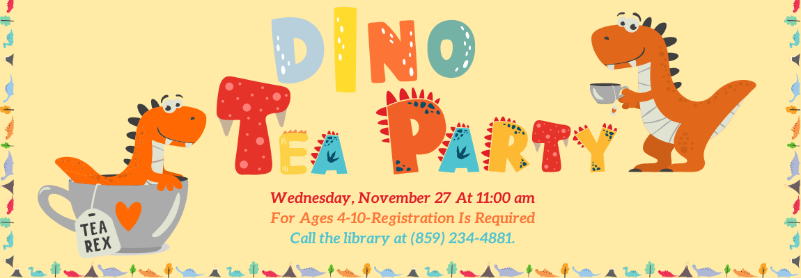 November Dino Tea Party Soli