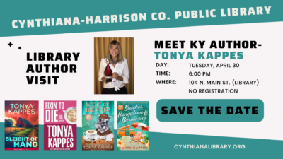 Tonya Kappes-Author Visit At The Library